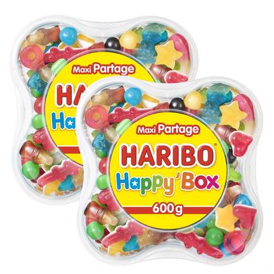 Haribo Happy Box, 2x600g