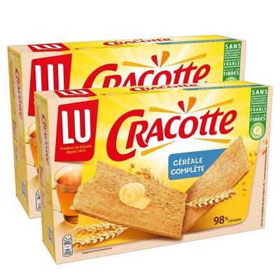 Lu Cracotte Céréales complètes, 2x250g
