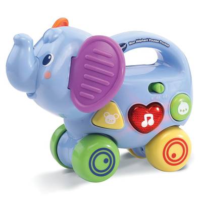3417765136054 - Vtech - Mon éléphant pousse pousse