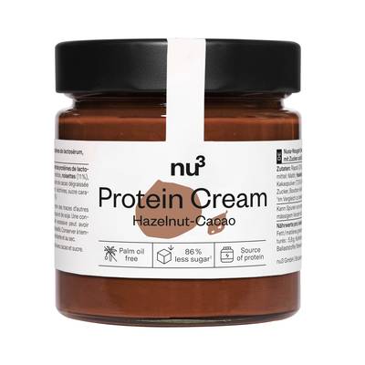 NU3 Crème Protéinée Cacao Noisettes Fit, 200g