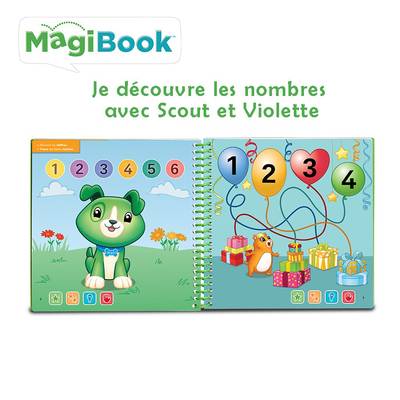 3417764807054 - Magibook - Vtech - Je découvre les nombres avec Scout et Violette
