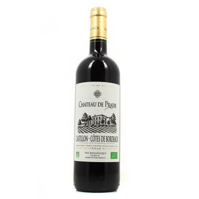 Castillon Cotes de Bordeaux AOP Château de Prade BIO, 75cl