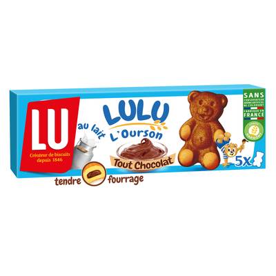 LULU L'OURSON TT CHOC X5 150G