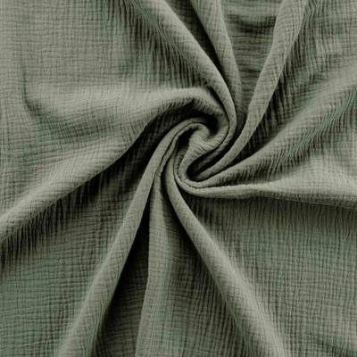 3574386449854 - Douceur D Interieur - Parure De Lit Double Gaze De Coton Angelia Kaki