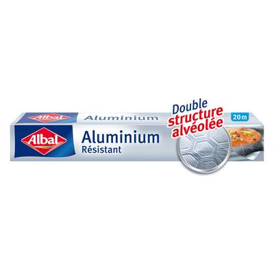 Albal Aluminium renforcé, 20 m