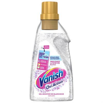 Vanish Détachant Textile Gel Booster de Blancheur Oxi Actio, 750ml