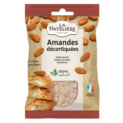 La Patelière Amande Décortiquée, 125g