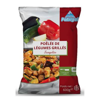 Patrigel Pôelée de légumes grillées, 600g