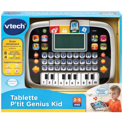 3417761394755 - Vtech - Tablette P'tit Genius Kid noire