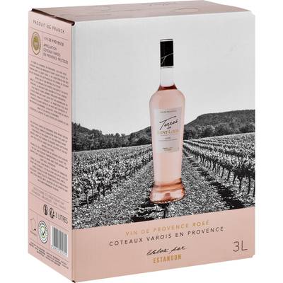 Coteaux Varois rosé AOC Terres de Saint Louis, Bag in box 3L