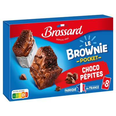Brossard Brownie pépites de chocolat, 285g