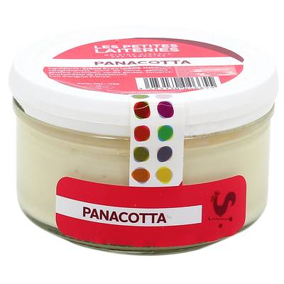 Les Petites Laiteries Petit Pot de Panacotta - Lait de vache pasteurisé, 125g
