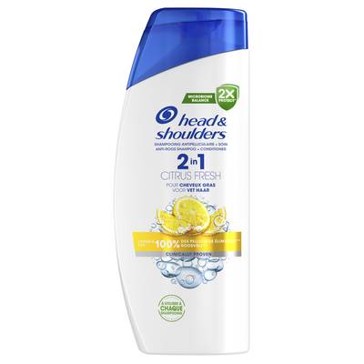 Head & Shoulders Shampooing Citron Fresh 2en1 Anti-Pellicullaire, 625ml
