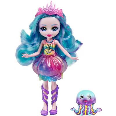 0194735038855 - Enchantimals - Mattel - Poupée Jelanie Méduse et Stingley - HFF34