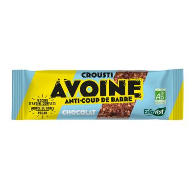 Evernat Barres crousti avoine chocolat bio, 2x25g