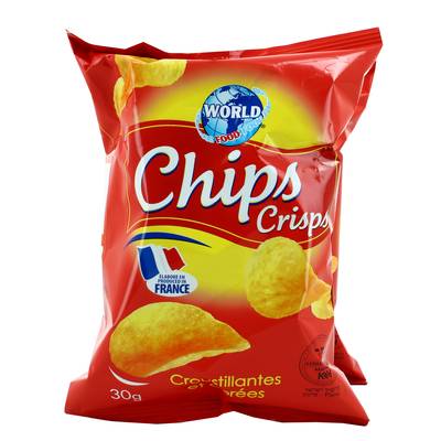 World Food Chips Multipack, 6x30g