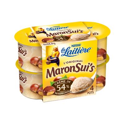 La laitière Maronsui's, 4x68,8g