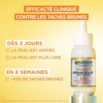 3600542500456 - Garnier - Sérum éclat anti-taches Vitamines C