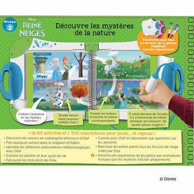3417764621056 - Magibook - Vtech - Découvre les mystères de la nature - La Reine des Neiges 2