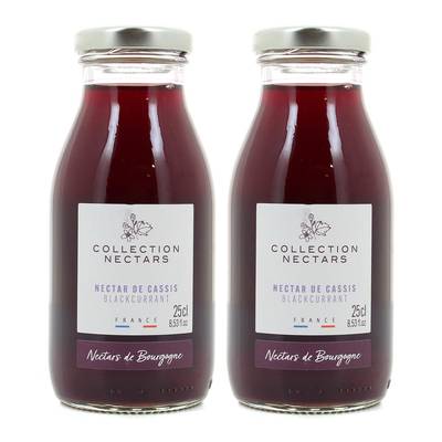 Nectars de Bourgogne Nectar de cassis de Bourgogne, 2x25cl