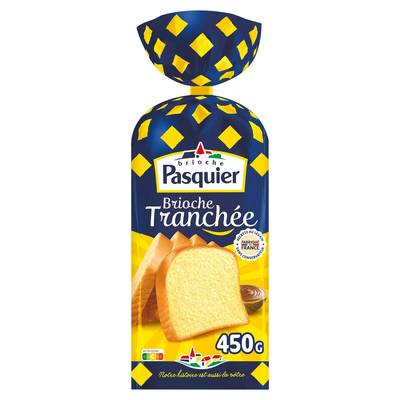 Pasquier Brioche Tranchée, 450g