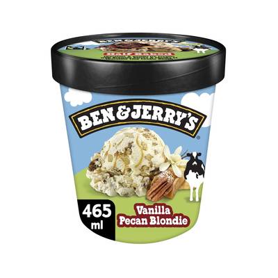 Ben&Jerry's Crème glacée vanille pécan blondie, 452g