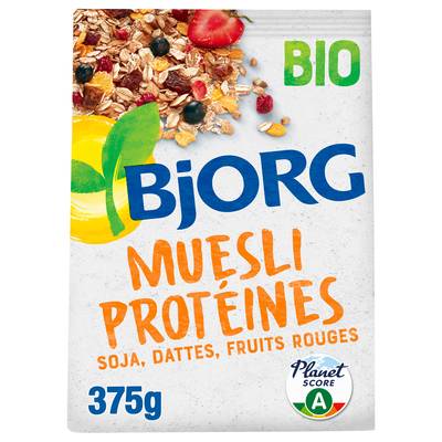3229820794556 - Bjorg - Muesli protéines soja, dattes, fruits rouges bio