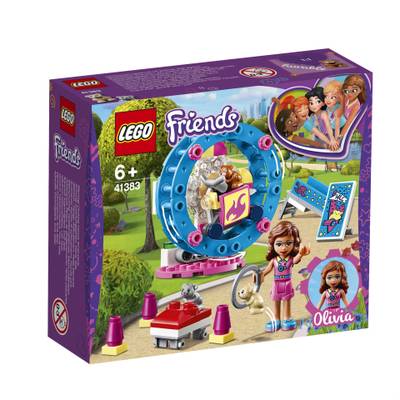 5702016394856 - LEGO® Friends - 41383- L'aire de jeu du hamster d'Olivia