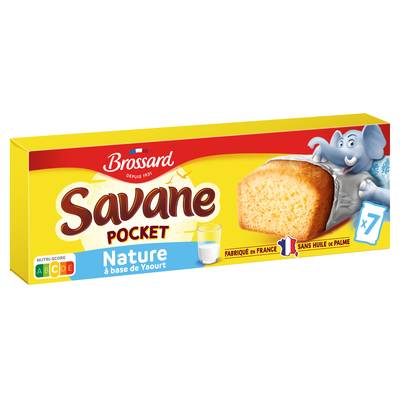 Savane Pocket yaourt x7, 210g