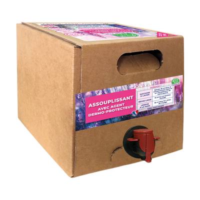 Bulle Verte Assouplissant lavande ECOCERT, Bidon de 3L