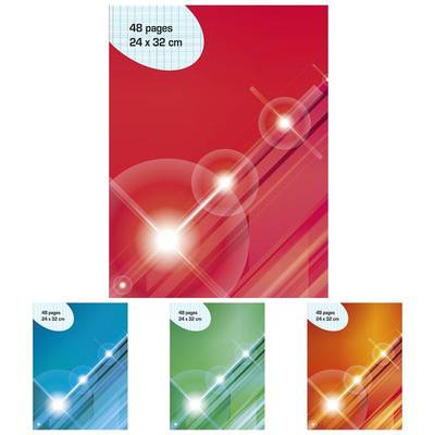 Cora Cahier 24 x 32 cm grands carreaux, 48  pages