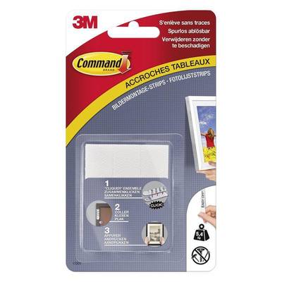 3M Command 8 Languettes de Fixation pour tableau, 5,4kg