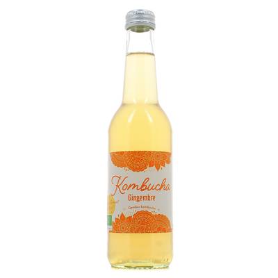 Vitamont Kombucha Bio au gingembre, 33cl