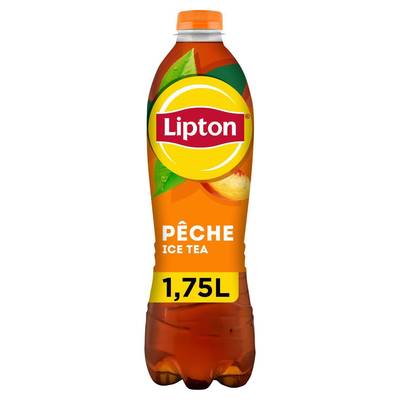 Lipton Ice Tea - Thé glacé saveur pêche, 1,75L