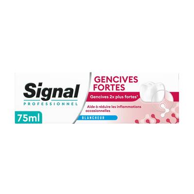 Signal Dentifrice Gencives Fortes Blancheur, 75ml