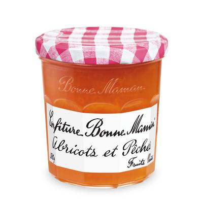 Bonne Maman Confiture abricots et pêches, 335g
