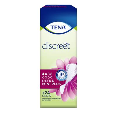 Tena Lady Protège-slips incontinence ultra mini plus, 24 protège-slips