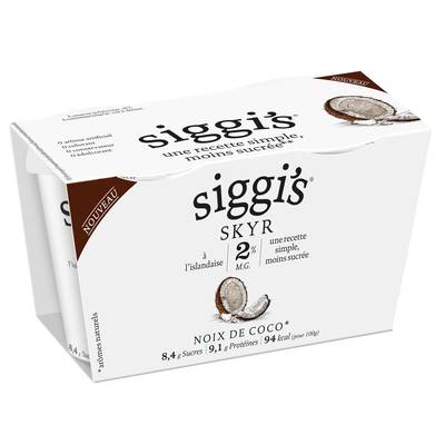 Siggi's Skyr Coco 2%mg, 2x140g