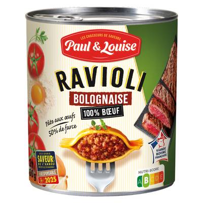 Paul & Louise Ravioli à la Bolognaise, 800g