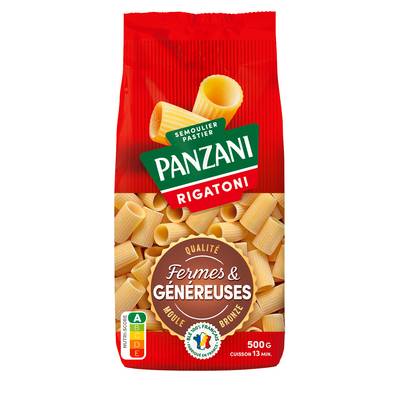 Panzani Pâtes Rigatoni Ferme et Généreuse Premium, 500g