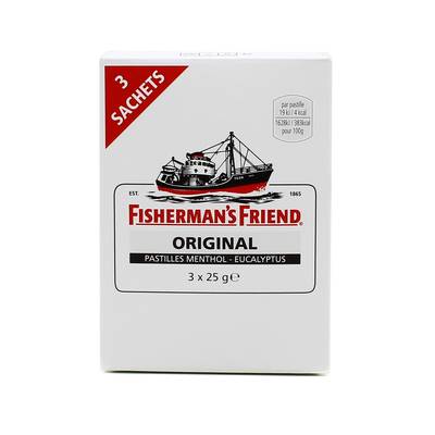 Fisherman's Friend Original - Pastilles menthol eucalyptus, 3x25g