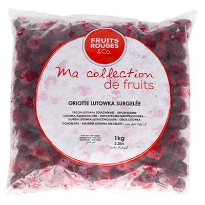 Livraison à domicile Fruits Rouges & Co Griottes dénoyautées, 1kg