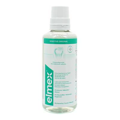Elmex Bain de bouche sensitive Original, 400ml