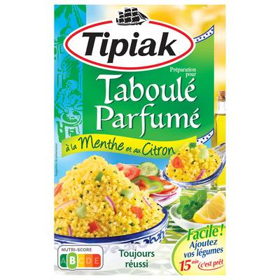 Tipiak Taboulé Parfumé à la menthe et au citron, 2x175g