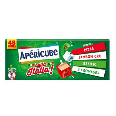 Apéricube Minis Fromages Bella Italia, 48 cubes - 125g
