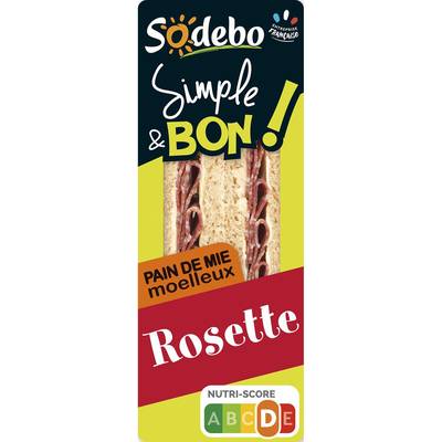 Sodebo Sandwich Triangle Rosette, 125g