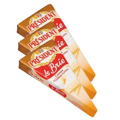 Président Pointe de Brie, 3x200g