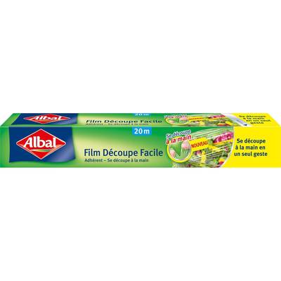 Albal Film alimentaire Découpe Facile, 20 m