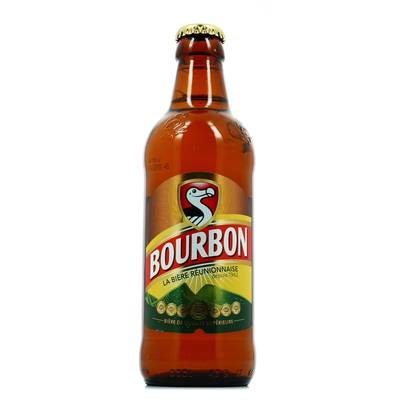 Bourbon Bière blonde réunionnaise 5°, 33cl