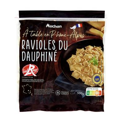 Auchan Terroir Ravioles du Dauphiné IGP label rouge, 500g
